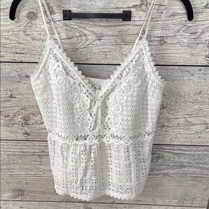 Abercrombie & Finch White Women’s Top